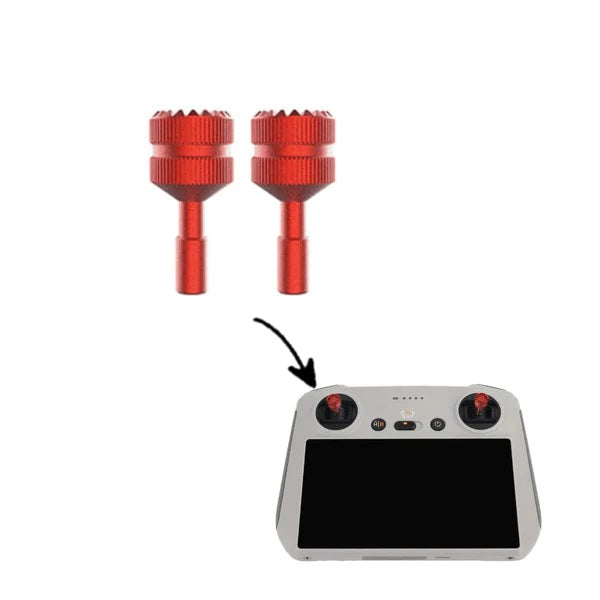 Thumb Rocker For Dji Mini 3 Pro Rc/Mavic 3 Classic Smart Controller Joysticks (Red)