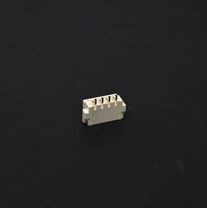 XH-04AWB 2.5MM 4PIN RIGHT ANGLE HORIZONTAL MALE WAFER CONNECTOR