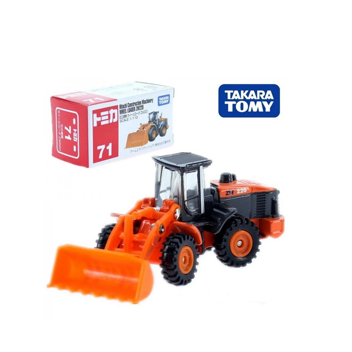 TAKARA TOMI HITACHI CONSTRUCTION MACHINERY WHEEL LOADER ZW220 71 1/110