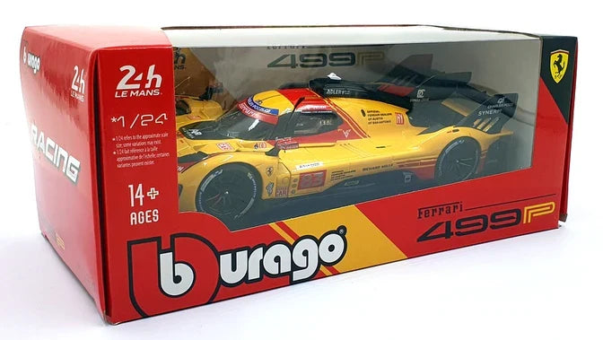 BBURAGO FERRARI 499P 1/24 DIECAST MODEL CAR (18-26313)
