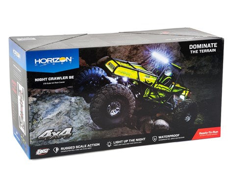 LOSI NIGHT CRAWLER 4WD 1:10 SCALE GREEN