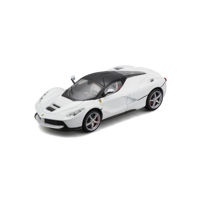 BBURAGO 1/43 SIGNATURE MODEL 18-36950 LAFERRARI WHITE