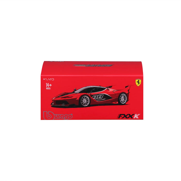 BBURAGO SIGNATURE SERIES 1/43 SCALE FERRARI FXX K DIECAST CAR MODEL  (RED)