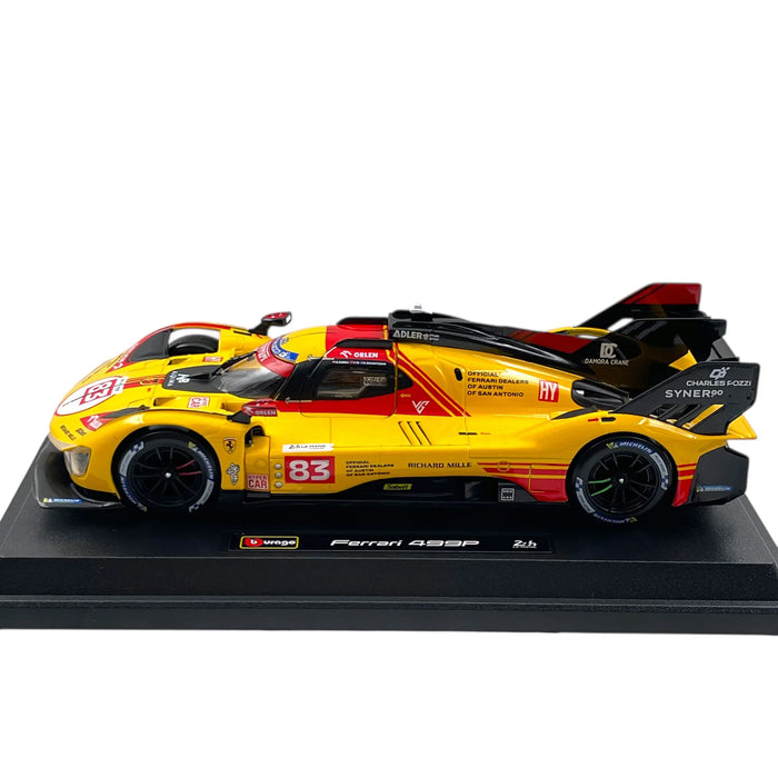 BBURAGO FERRARI 499P 1/24 DIECAST MODEL CAR (18-26313)