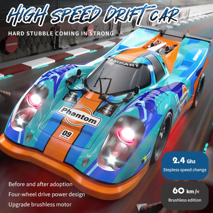 PHANTOM PRO SCY 16307 SUCHIYU 1/16 BRUSHLESS REMOTE CONTROL CAR 4WD DRIFT CAR