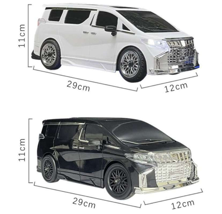 MN MODEL 1/16 ALPHARD REAR DRIVE DRIFT RC CAR MN68 2.4G RTR WITH LED LIGHTS (WHITE)