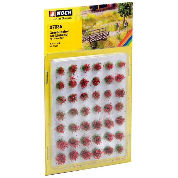Noch  7035 Red Tuft Ho Scale
