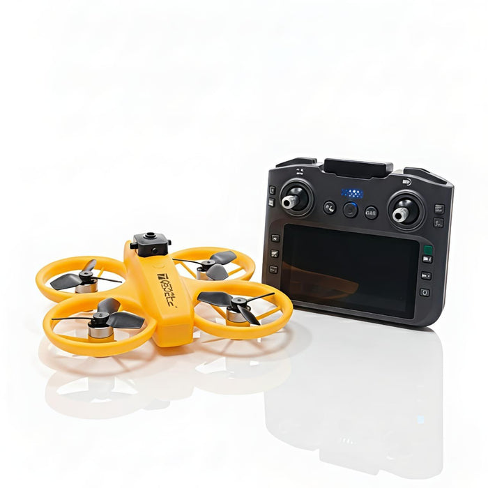 DRONE T21P YELLOW WITH CAMERA WITH OBSTACLE AVOIDANCE