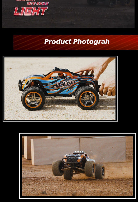 WLTOYS 104009 1:10 2.4G RACING RC CAR 45KM/H 4WD LARGE ALLOY ELECTRIC
