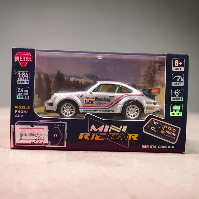 MINI RC CAR SPEED-REGULATING ALLOY HG4-429 1:64 (SPORT 108 RACING SUPER)