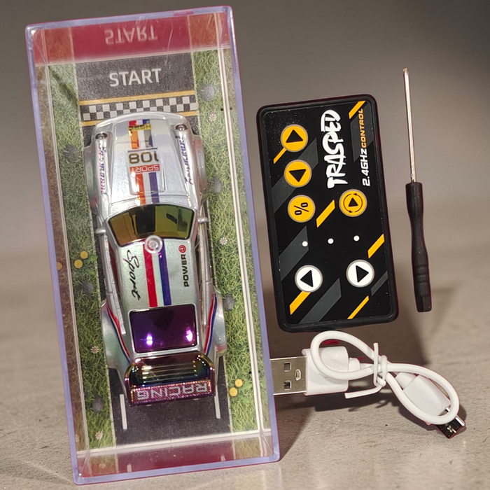 MINI RC CAR SPEED-REGULATING ALLOY HG4-429 1:64 (SPORT 108 RACING SUPER)