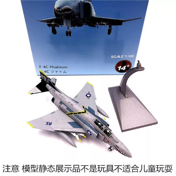 AIRPLANE DIECAST  F-4C PHAHTOM USA SCALE 1/100