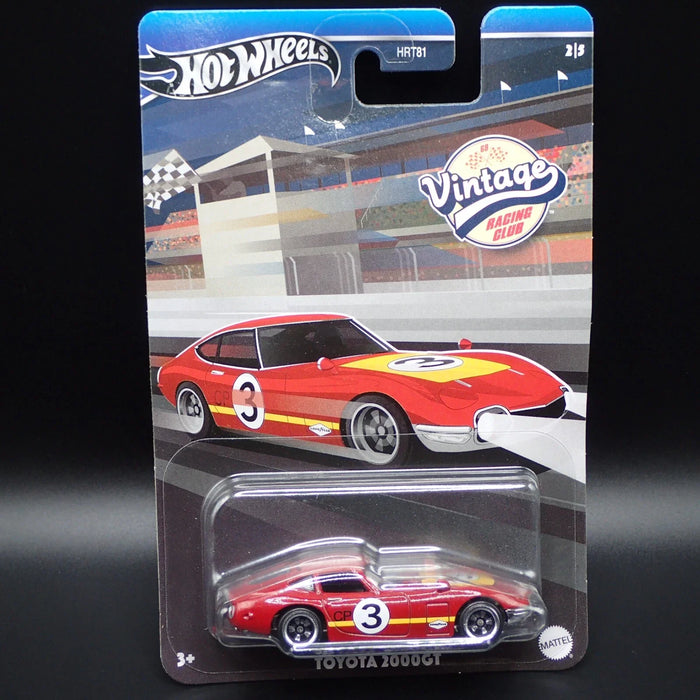HOT WHEELS VINTAGE RACING CLUB TOYOTA 2000GT (9C6D)