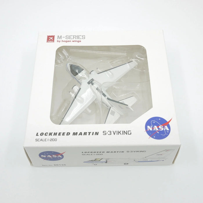 DIE CAST AIRPLANE HOGAN LOCKHEED MARTIN S-3 VIKING NASA 60135 SCALE 1/200