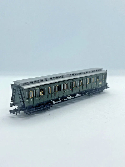 FLEISCHMANN HO 8046 K 2ND CLASS COMPARTMENT COACH B4 041843 FFM OF THE DB