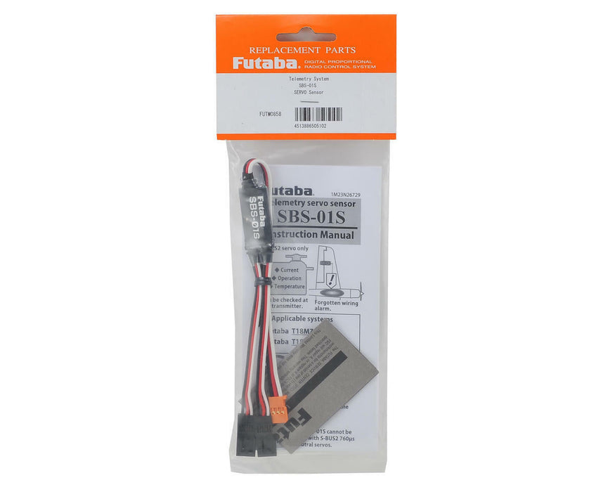 Futaba Telemetry System  Servo Information Sensor SBS-01S E-TOP-EBB1140