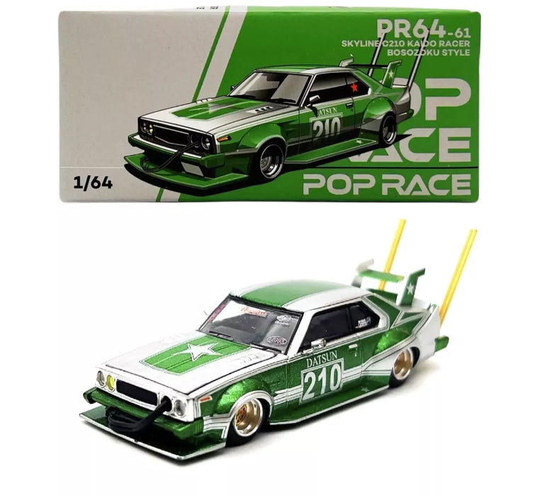 XCARTOYS SKYLINE C210 BOSOZOKU STYLE S9-05 1/64