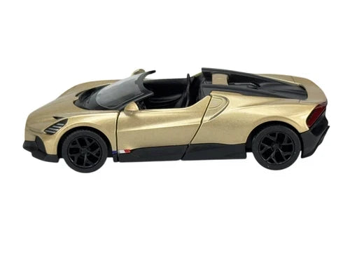 KINSMART BUGATTI MISTRAL 1:36 MSCALE NO:KT5460D (GOLDEN)