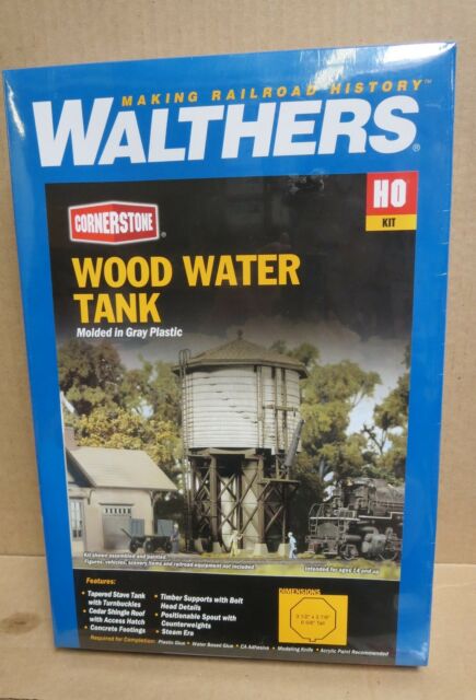 WALTHERS HO WOOD WATER TANK