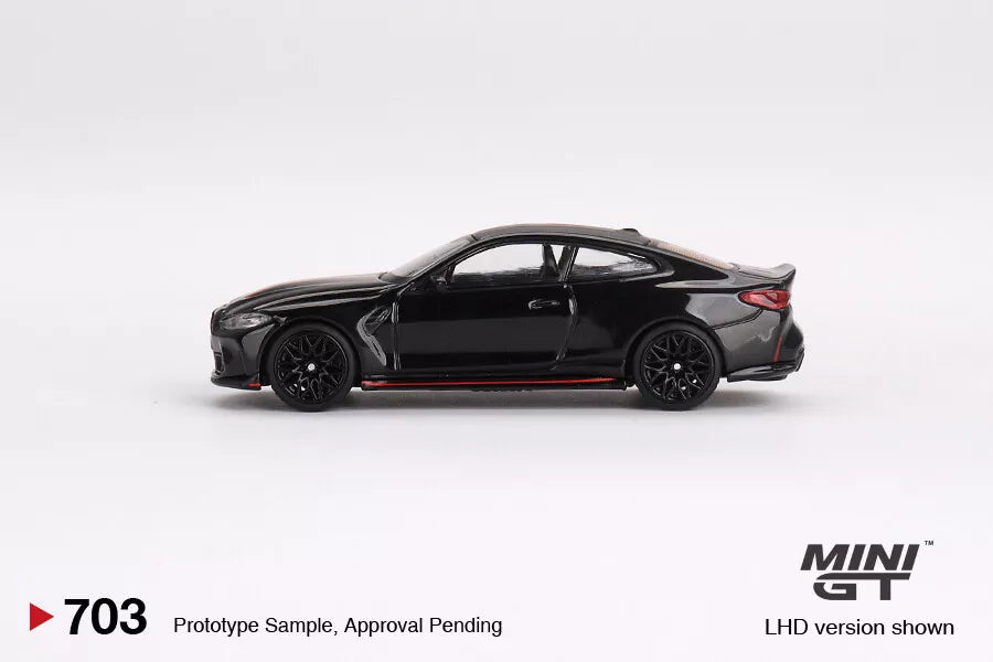 MINI GT 1/64 SCALE BMW M4 CSL (BLACK SAPPHIRE) NO:703