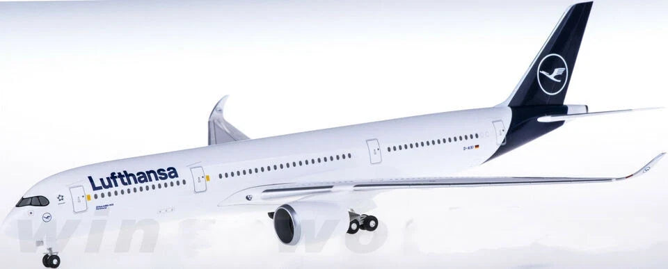 AIRPLANE METAL DIECAST LUFTHANSA A350  32 CM 1:200 SCALE