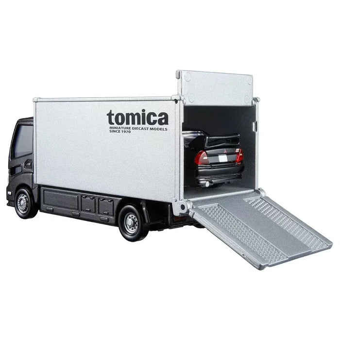 TOMICA PREMIUM MITSUBISHI LANCER EVOLUTION VI GSR TRANSPORTER 912576