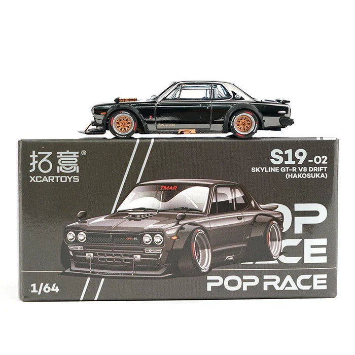 XCARTOYS  SKYLINK GT-R V8 DRIFT (HAKOSUKA) S19-02 1/64