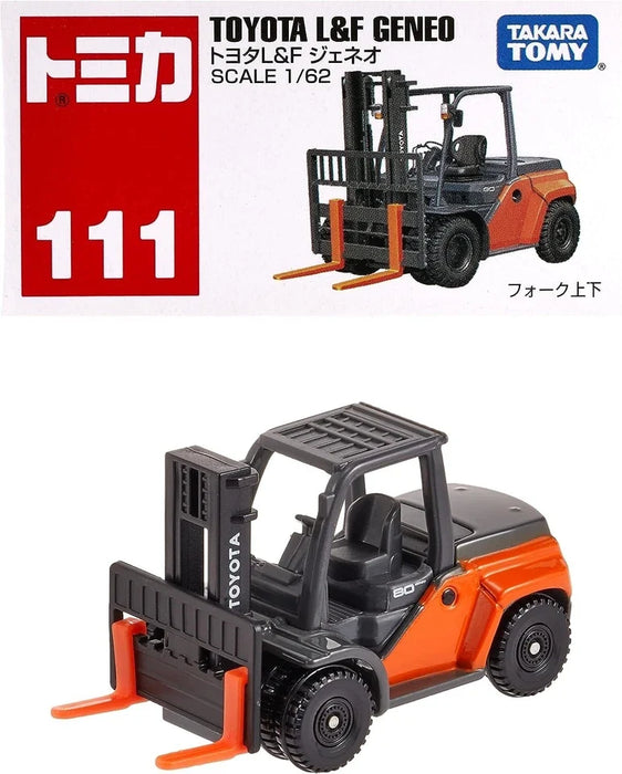 TAKARA TOMY TOYOTA L&F GENEO 1/62 SCALE NO:111