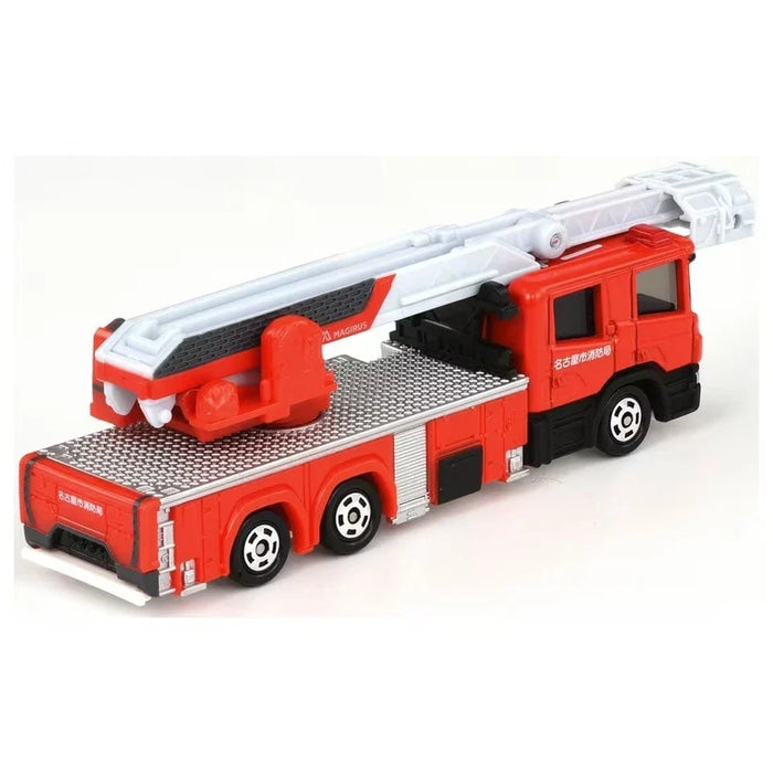 TAKARA TOMY NAGOYA CITY FIRE BUREAU LADDER TRUCK M32L-AT 1/90 SCALE NO:145