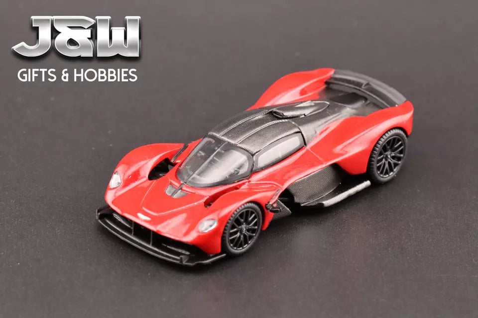 MINI GT 1/64 SCALE ASTON MARTIN VALKYRIE (HYPER RED) NO:766