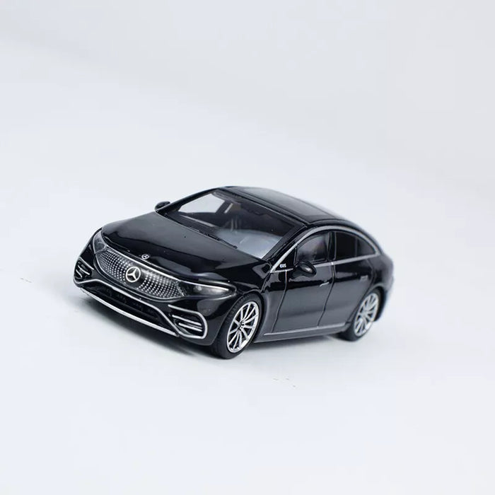 MINI GT 1/64 SCALE MERCEDES-BENZ EQS 580 4MATIC (BLACK) NO:694