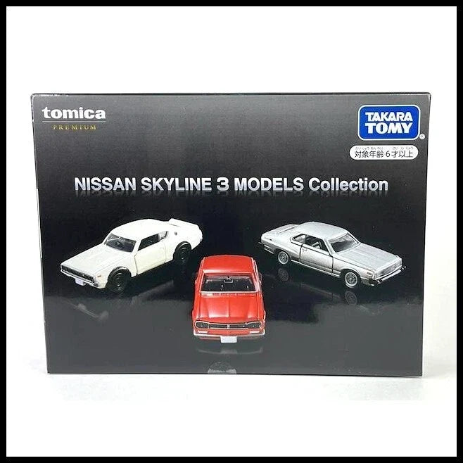 TOMICA PREMIUM NISSAN SKYLINE 3 MODELS COLLECTION SET 1/61 SCALE 913313