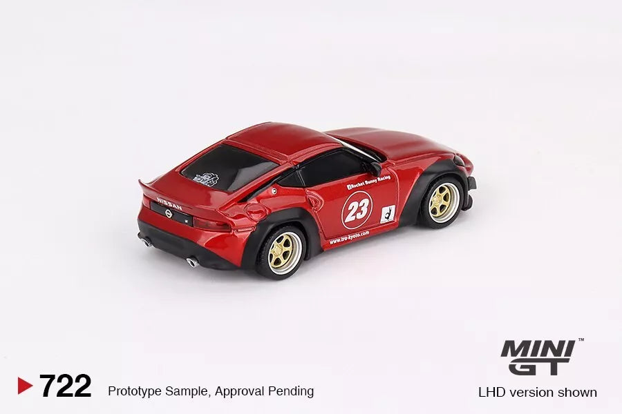 MINI GT 1/64 SCALE NISSAN Z PANDEM (PASSION RED) NO:722