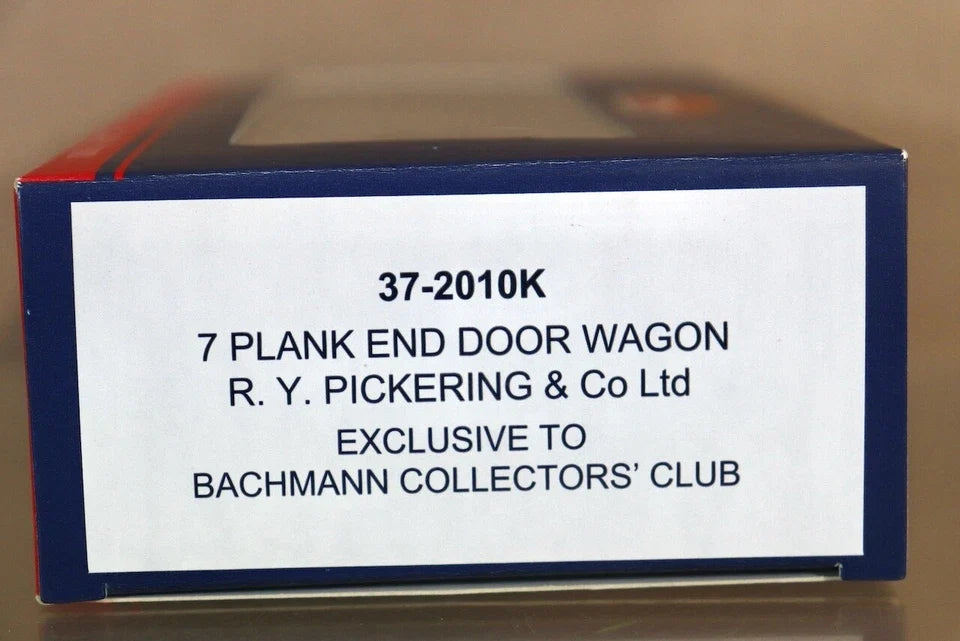 BACHMANN 37-2010K OO GAUGE 1/76 SCALE 7 PLANK WAGON R.Y. PICKERING &amp; CO
