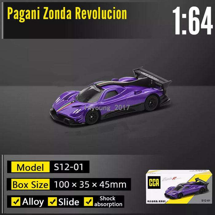 CCA ZONDA REVOLUCION 1:64 SCALE NO: S12-01 (PURPLE)