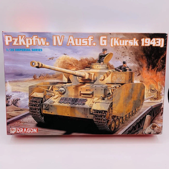 DRAGON GERMAN WWII PZKPFW. IV AUSF. G KURSK 1943 1/35 SCALE IMPERIAL&nbsp;SERIES 9020-03