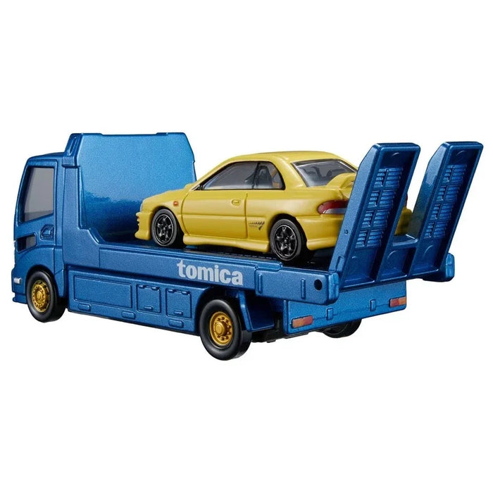 TOMICA PREMIUM SUBARU IMPREZA WRX TYPE R STI TRANSPORTER 912583
