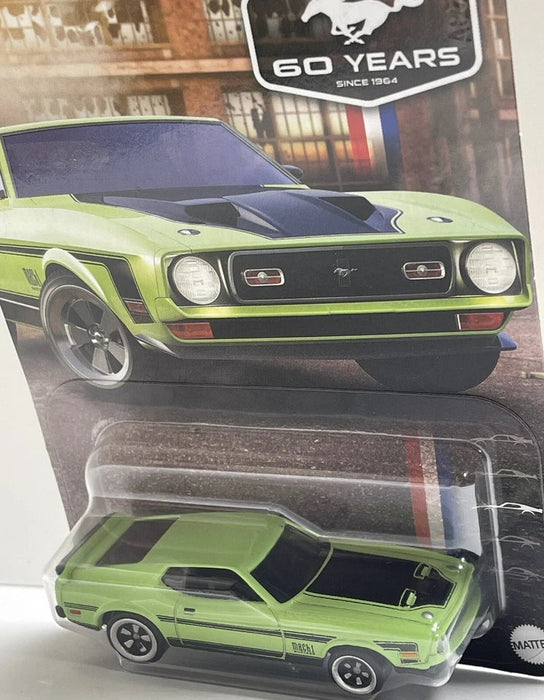 HOT WHEELS 71 FORD MUSTANG MACH 1 SILVER SERIES(9C6M)