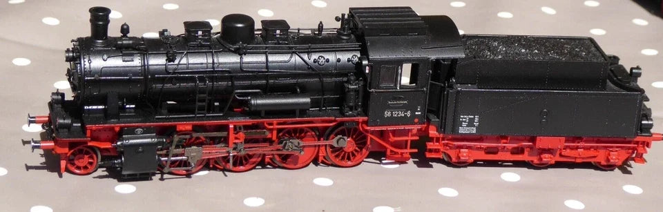 LILIPUT H0 L131561 MABSTAD 1/87 SCALE FREIGHT LOCOMOTIVE WITH TENDER BR 56 444 OF THE DB BACHMANN EUROPE PLC