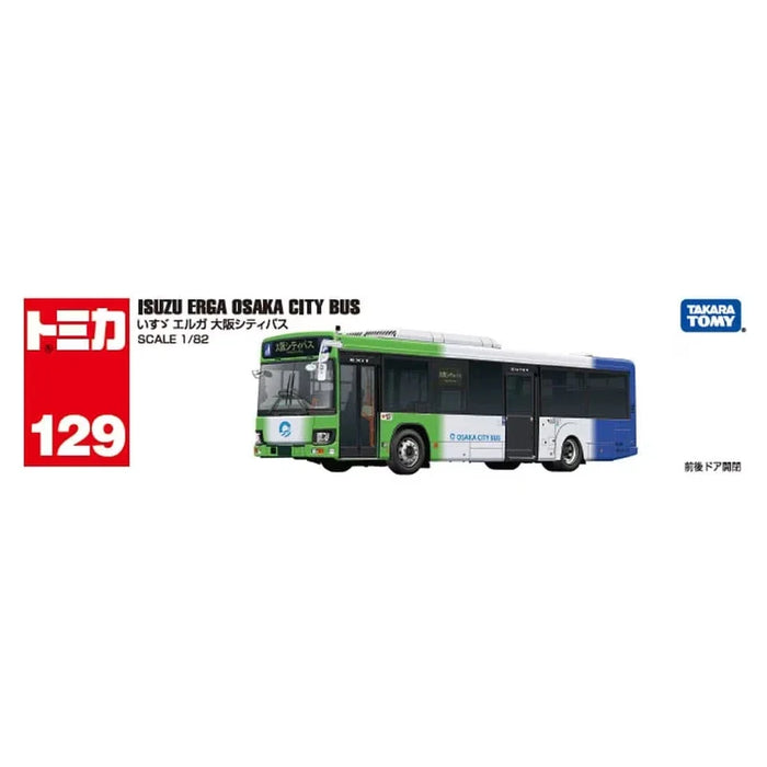 TAKARA TOMY ISUZU ERGA OSAKA CITY BUS 1/82 SCALE NO:129