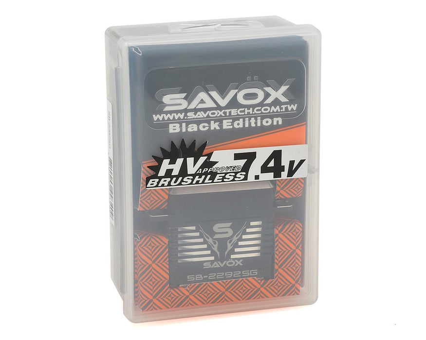 SAVOX SB2292SG HIGH SPEED BRUSHLESS SERVO BLACK 7.4V 31KG