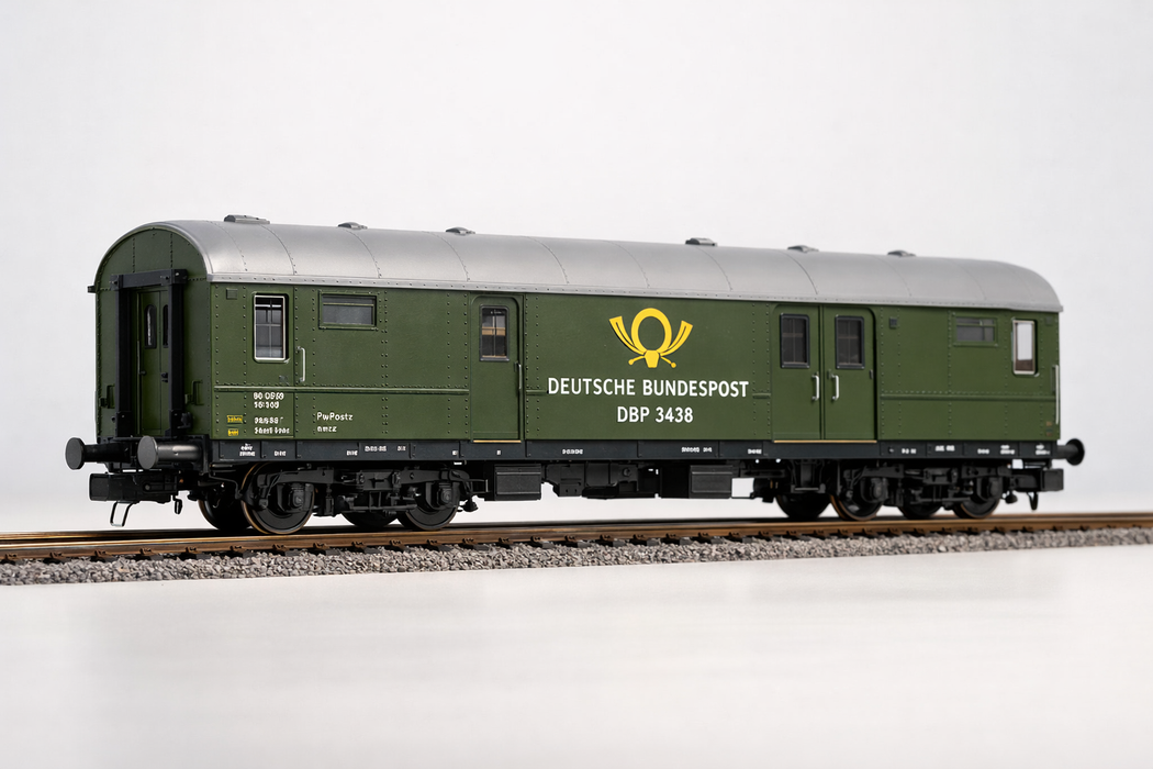 ROCO H0 44454 POSTAL WAGON DBP 3438