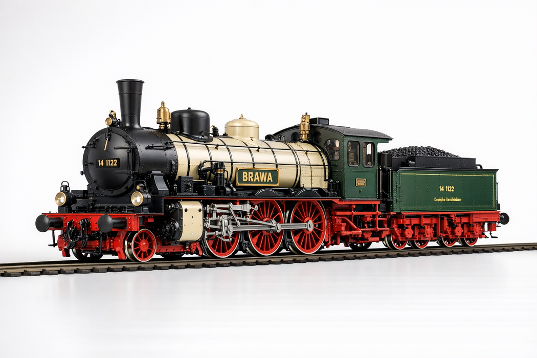 BRAWA HO 40273 STEAM LOCOMOTIVE S9 CLASS BR 14 DIGITAL SOUND