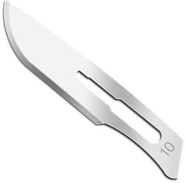 SURGICAL BLADES SURGEON NO: 10 (PACK OF 10 PCS)