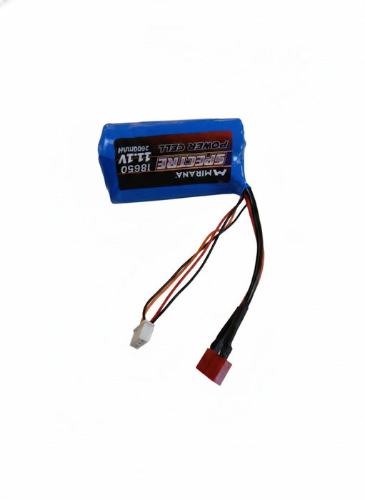 11.1V 3S 18650  BATTERY WITH T CONNECTOR MIRANA SPECTRE MT-101106