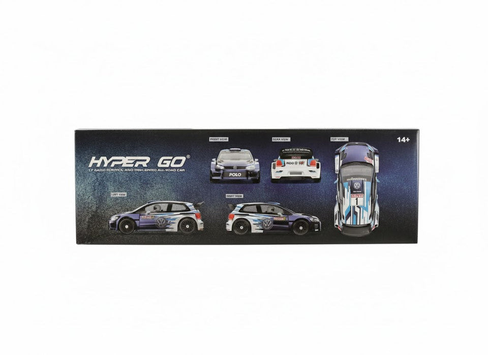 MJX 7304 VOLKSWAGEN POLO R WRC 2015 1/7 4WD BRUSHLESS MOTOR RC CAR