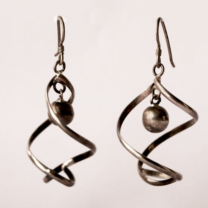 Delicate Silver Earrings