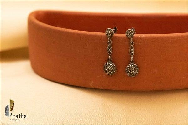 Marcasite long Earrings