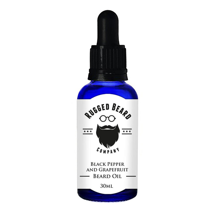 Black Pepper and Grapefruit Beard Conditioning Oil