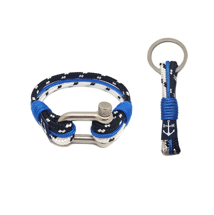 Sailor's Hook Nautical Bracelet and Keychain